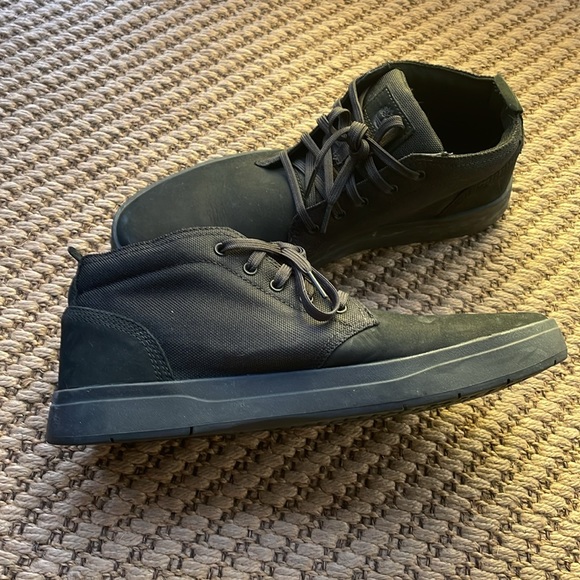 Men’s Timberland black high top sneakers size 11 - Picture 3 of 8